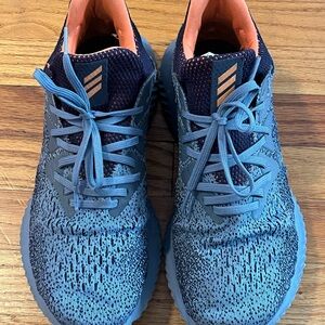 Adidas Men's light blue, Navy and Coral Athletic Shoes